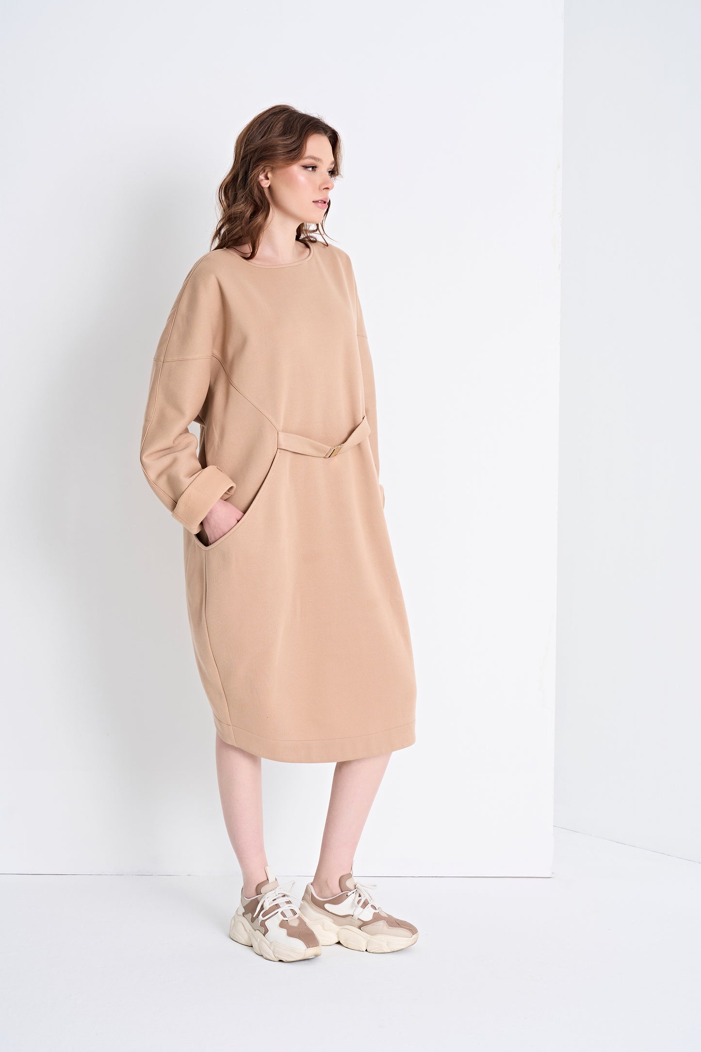 Effortless Chic Midi Dress