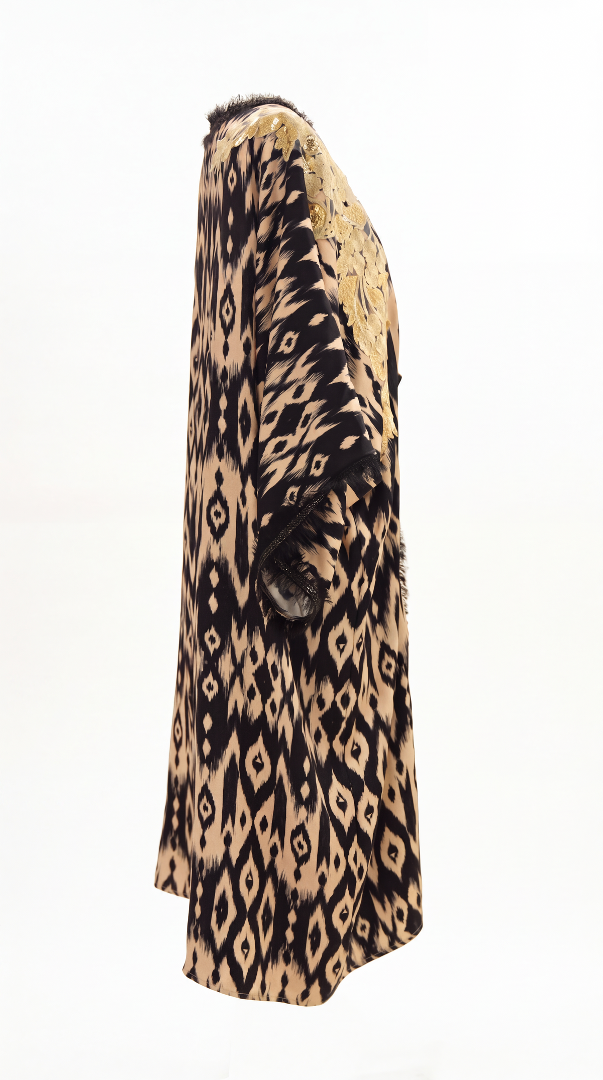 Nui Kimono - Gold Ikat