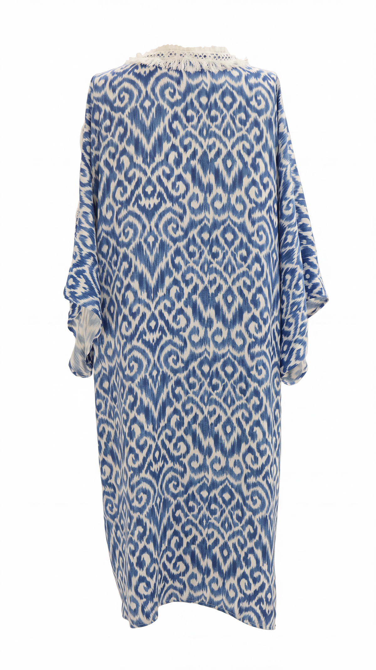Mer Kimono - Blue Ikat