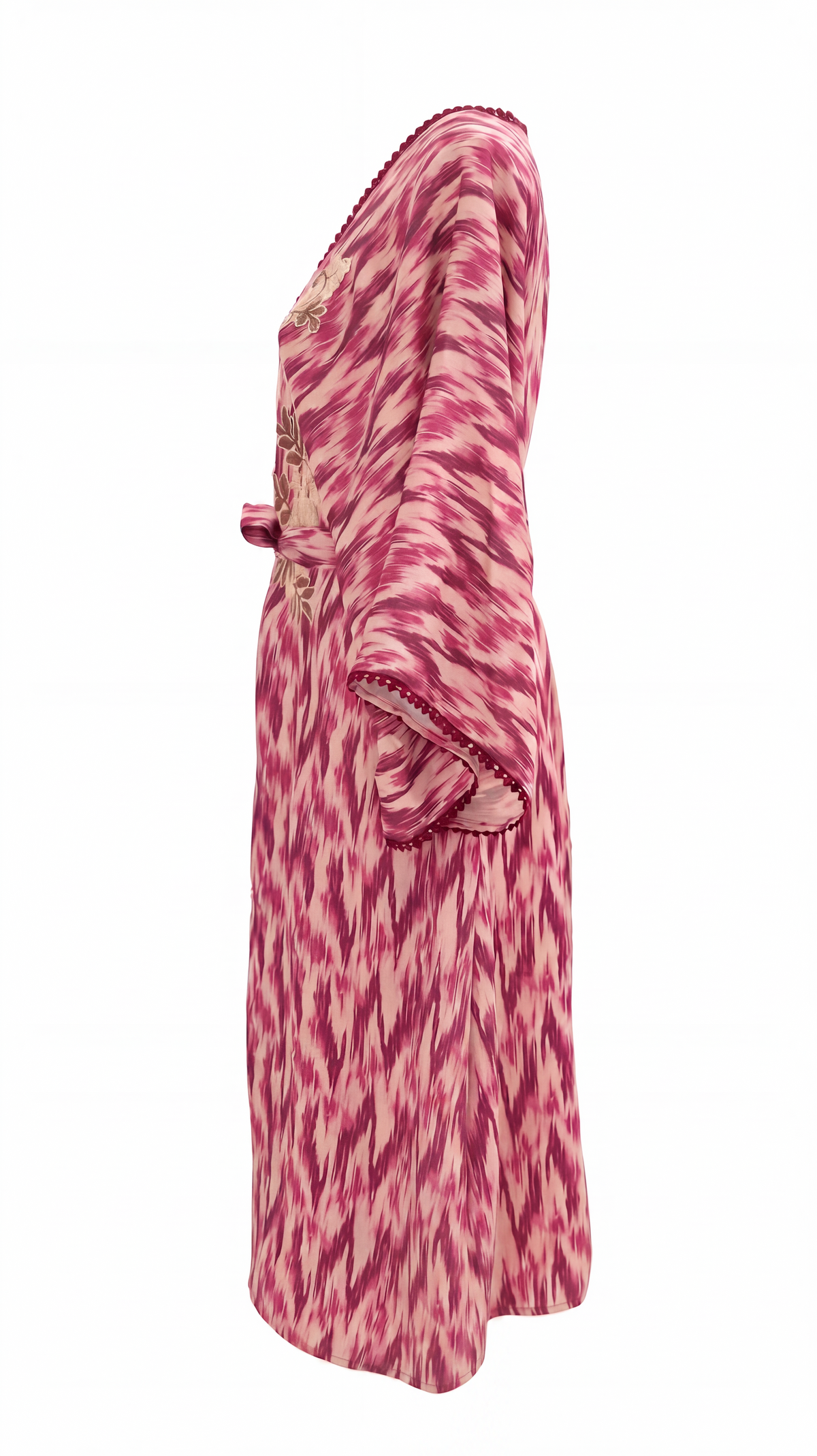 Fue Kimono - Pink Ikat