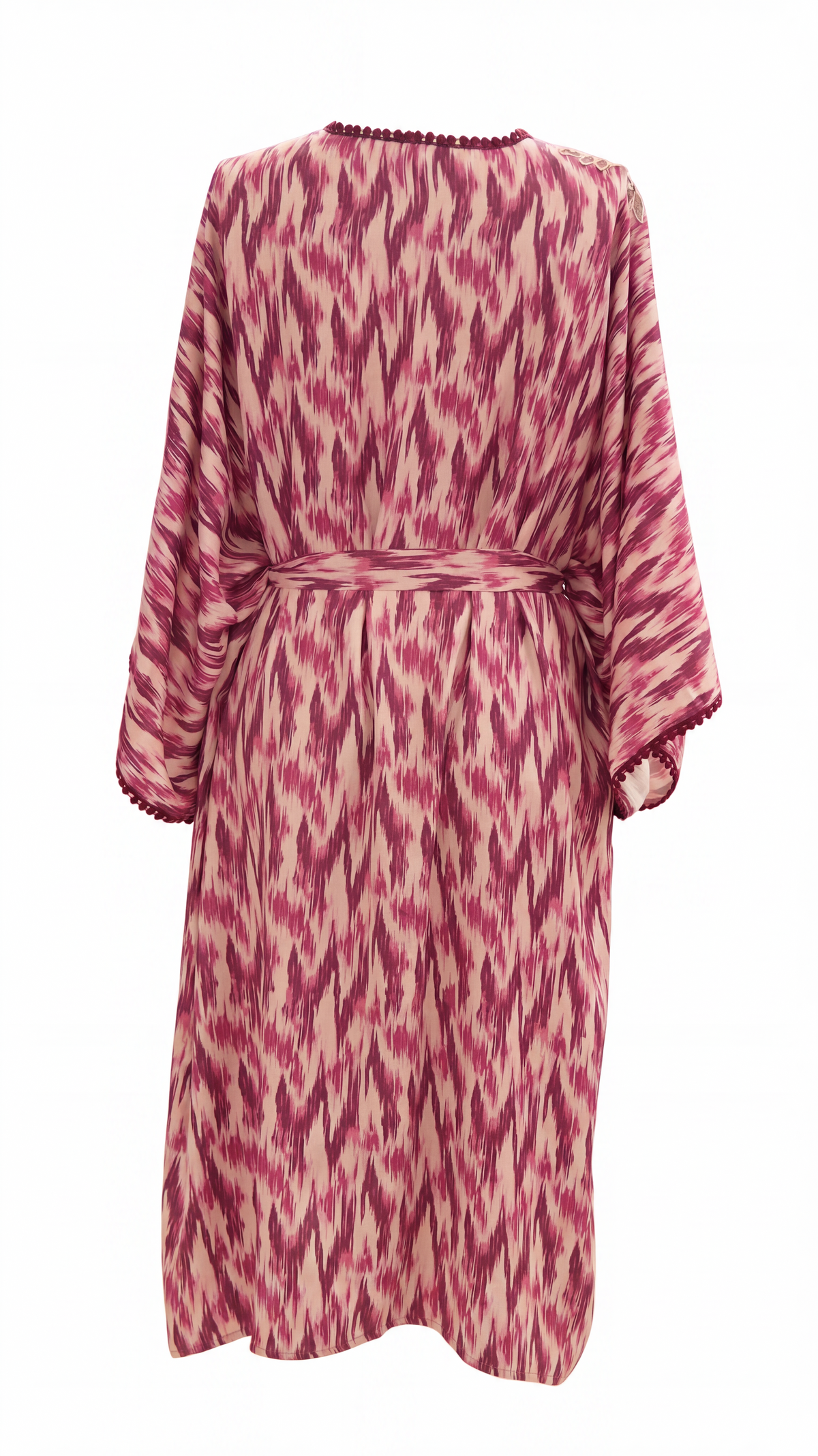 Fue Kimono - Pink Ikat