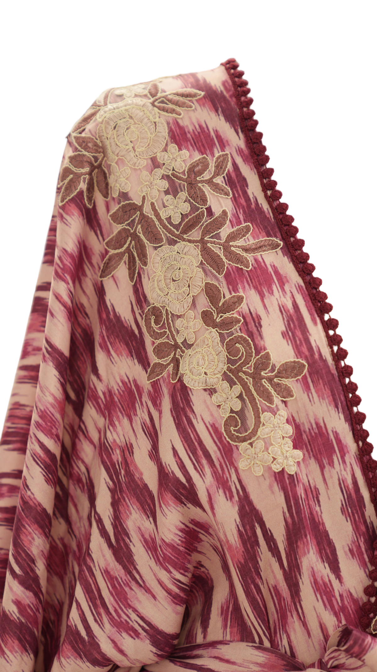 Fue Kimono - Pink Ikat